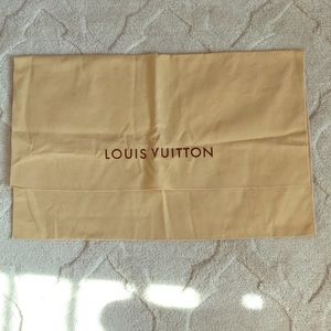 Louis Vuitton dust bag!